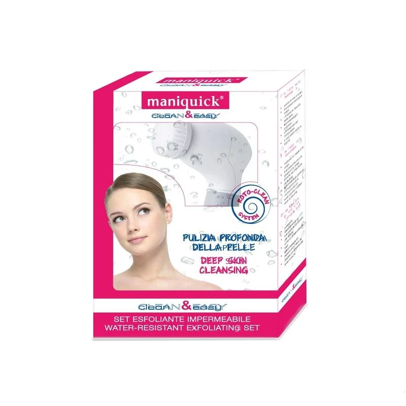 Maniquick Massaggiatore Esfoliante Viso E Corpo 1 Maniquick Massaggiatore Esfoliante Viso E Corpo