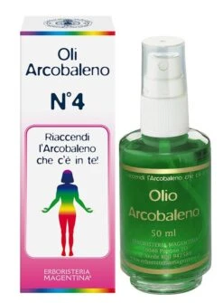Erboristeria Magentina Olio Arcobaleno N.4 Verde Armonia 50ml