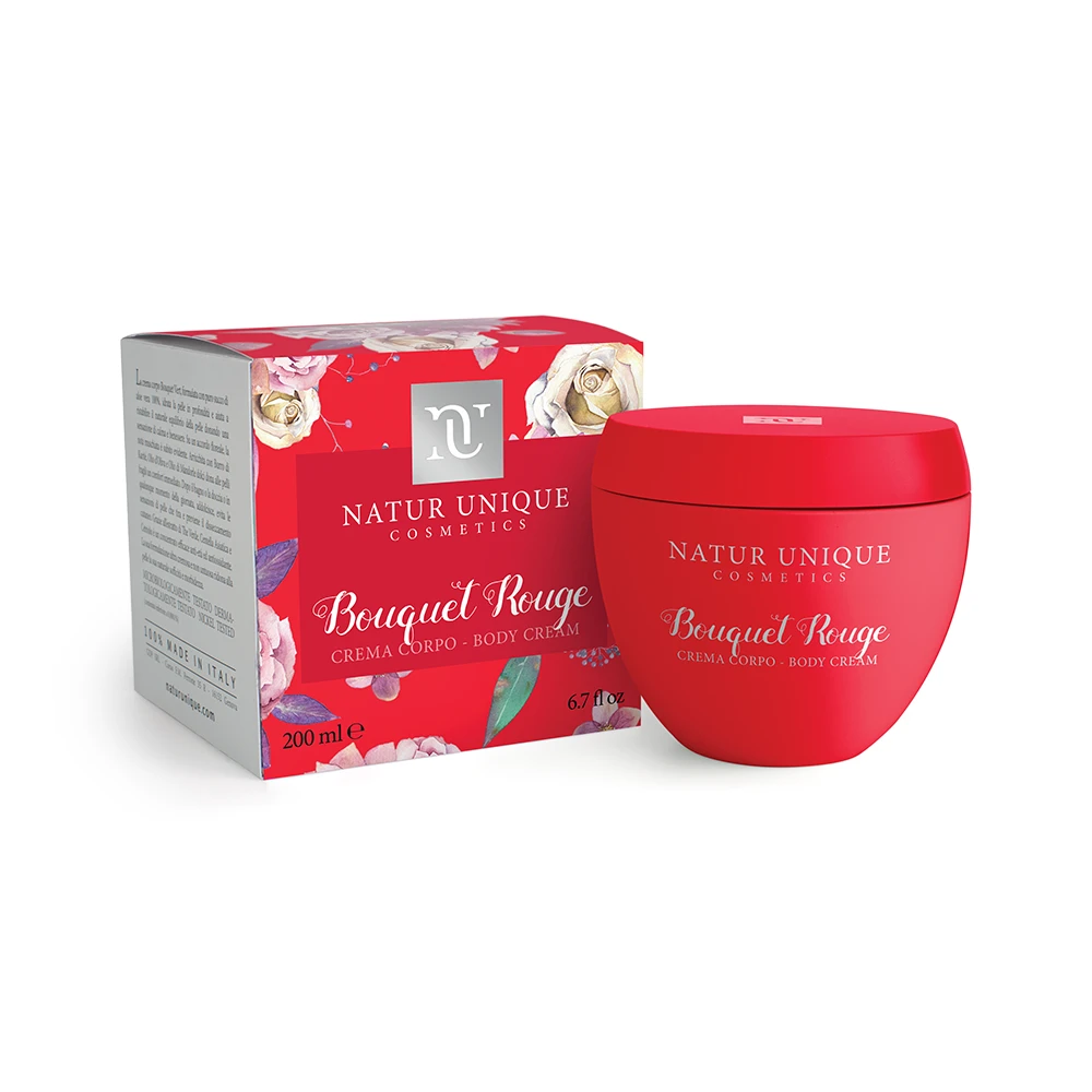 Natur Unique Bouquet Rouge Crema Corpo Idratante 200ml 1 Natur Unique Bouquet Rouge Crema Corpo Idratante 200ml