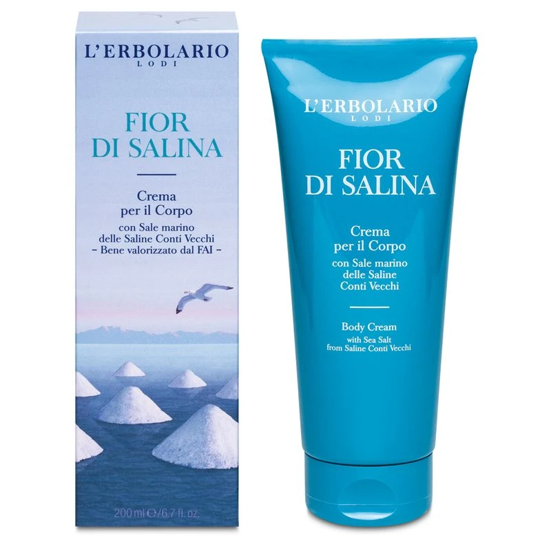 L'Erbolario Fior Di Salina Crema Per Il Corpo 200ml 1 L'Erbolario Fior Di Salina Crema Per Il Corpo 200ml