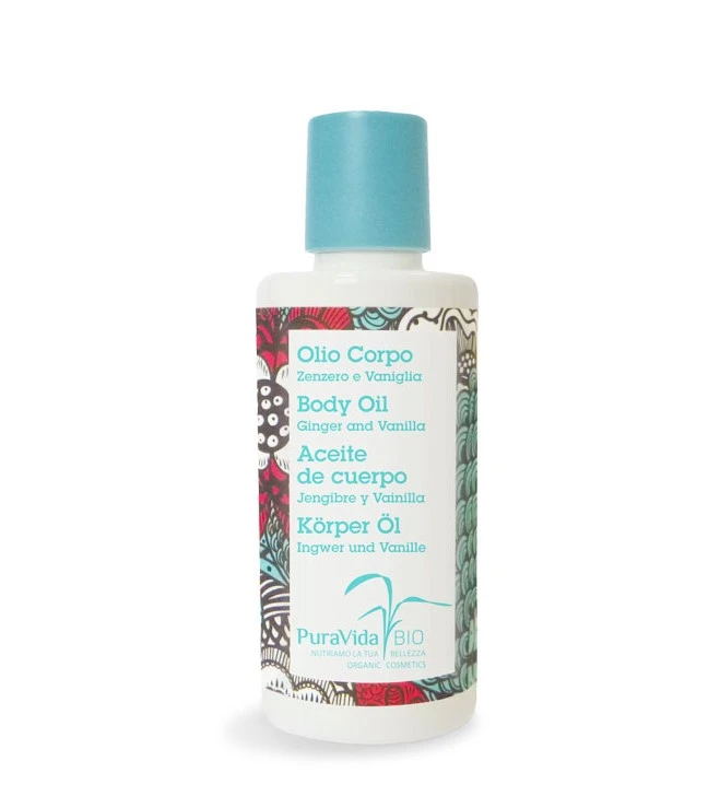 PuraVida Bio Olio Corpo Zenzero E Vaniglia 150ml 1 PuraVida Bio Olio Corpo Zenzero E Vaniglia 150ml