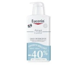 Eucerin AtopiControl Olio Detergente 2x400ml