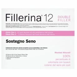 Fillerina 12 Double Filler Sostegno Seno Grado 3 Trattamento Intensivo 15 Dosi Crema + 15 Dosi Gel D