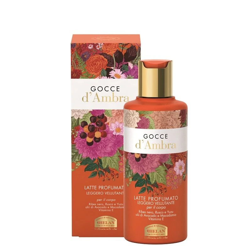 Helan Gocce D'Ambra Latte Profumato Leggero Vellutante 200ml 1 Helan Gocce D'Ambra Latte Profumato Leggero Vellutante 200ml