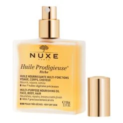 Nuxe Huile Prodigieuse Olio Idratante Ricco 100ml -BioNike Online nuxe huile prodigieuse riche olio secco multiuso nutriente ricco pelli molto secche 100ml 4 1621521149