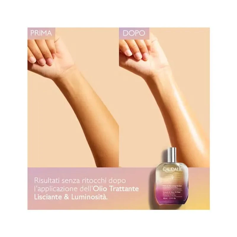 Caudalie Olio Trattante Lisciante & Luminosità 100ml 2 Caudalie Olio Trattante Lisciante & Luminosità 100ml - immagine 2