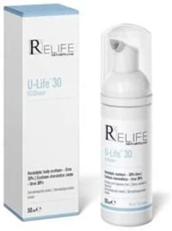 Menarini Relife U-Life 30 Ecofoam Trattamento Cheratolitico Ed Idratante Per Zone Molto Secche 50ml