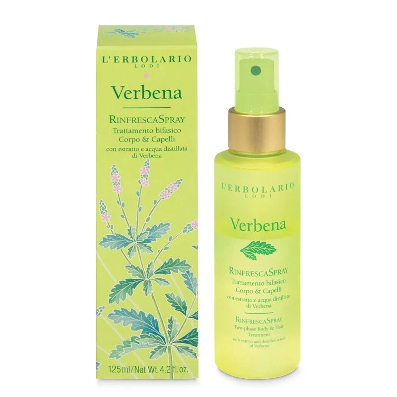 L'Erbolario RinfrescaSpray Corpo & Capelli Verbena 125ml 1 L'Erbolario RinfrescaSpray Corpo & Capelli Verbena 125ml