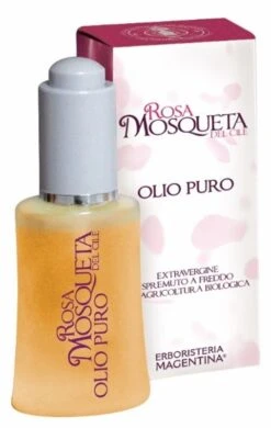 Erboristeria Magentina Rosa Mosqueta Olio Puro Bio Olio Corpo Lenitivo 30ml